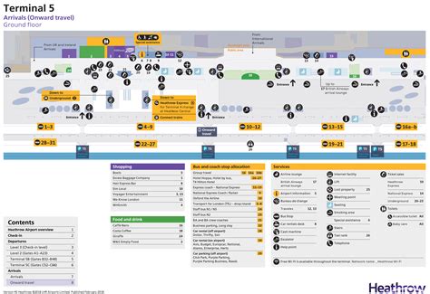 heathrow terminal 5 shops map.